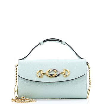 Gucci Zumi Shoulder Bag Leather Mini