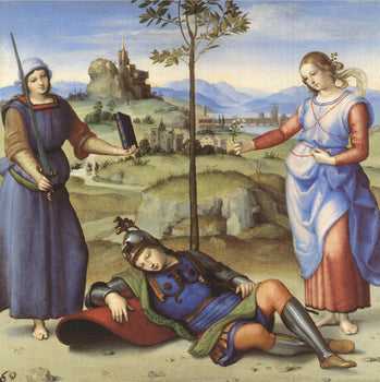 Rafael An Allegory (Vision Of A Knight) 