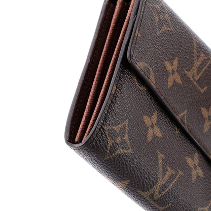 Louis Vuitton Vintage Sarah Wallet Monogram Canvas