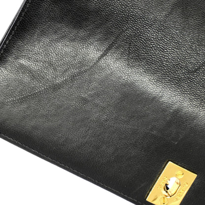 Chanel Vintage Cc Chain Flap Bag Vertical Quilt Lambskin Small