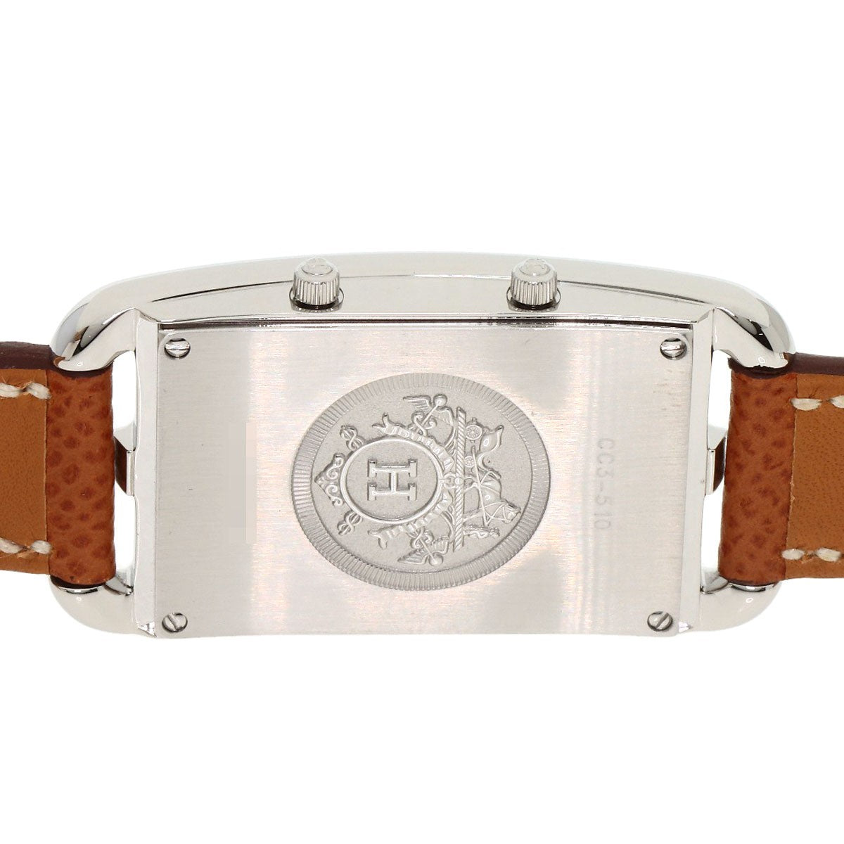Hermes Cape Cod Duzon Watches Cc3.510 Stainless Steel/Leather