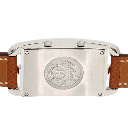 Hermes Cape Cod Duzon Watches Cc3.510 Stainless Steel/Leather
