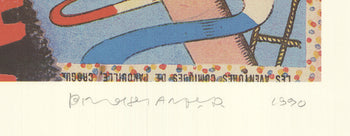 Bruce Helander Storm Showers Signed 