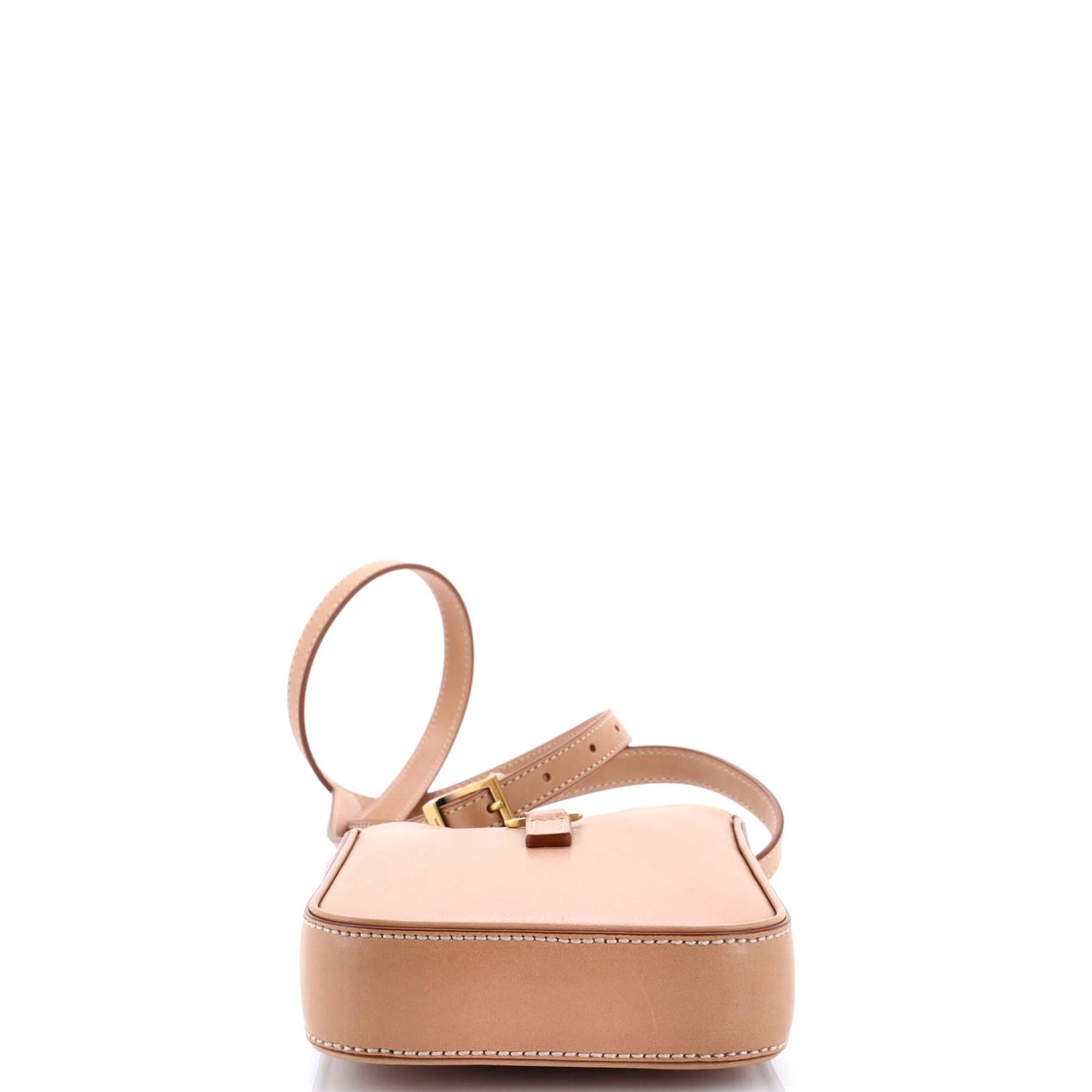 Saint Laurent Le 5 A 7 Vertical Shoulder Bag Leather Mini