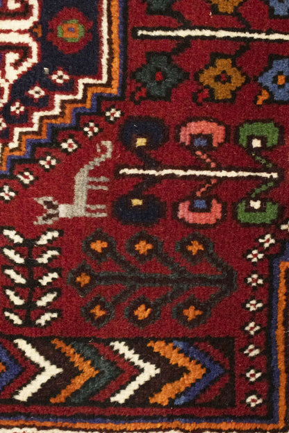 Handmade Tribal Oriental Rug Geometric Wool