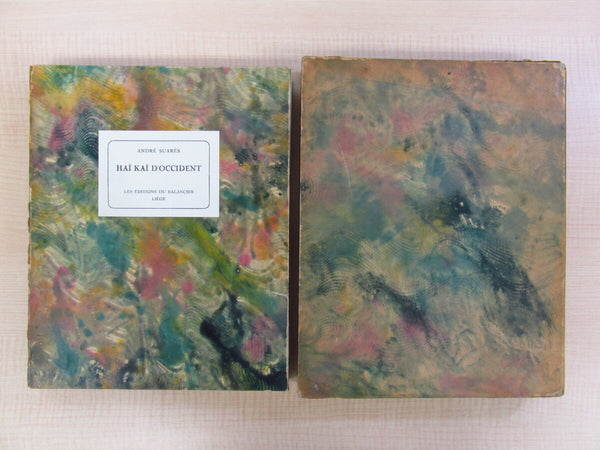 10 Andre Suares?Hai Kai d'Occident?With Autograph Special edition limited to