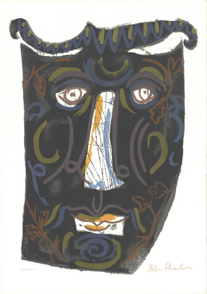 Ben Shahn Mask (The Mask Of The Women With The
