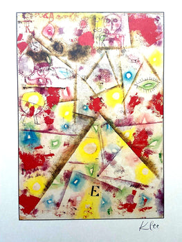 Paul Klee Lithograph Mourlot 1942 Coa Published