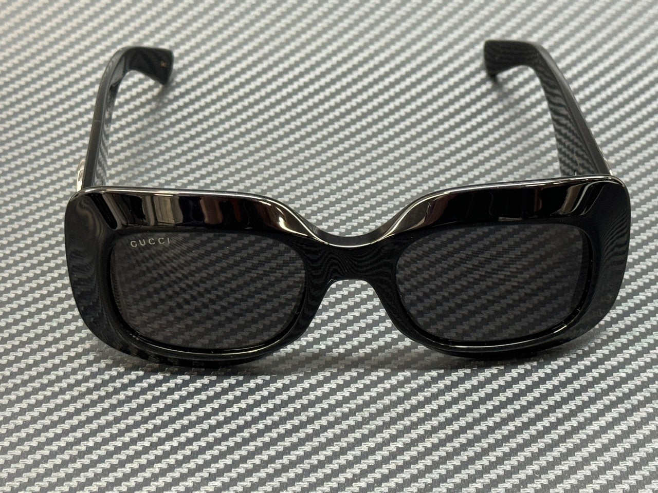 GUCCI GG1695S 001 Black Grey Women's 51 mm Medium Sunglasses