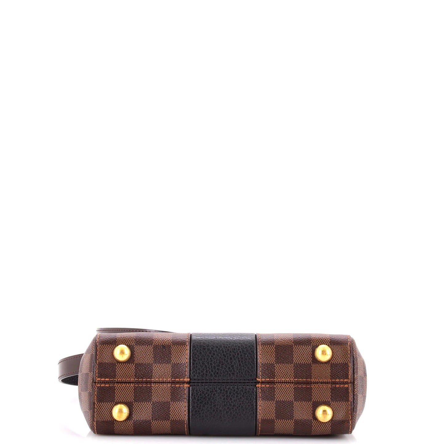 Louis Vuitton Bond Street Handbag Damier With Leather Bb