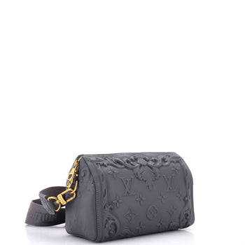 Louis Vuitton City Keepall Bag Limited Edition Ornaments Monogram Leather