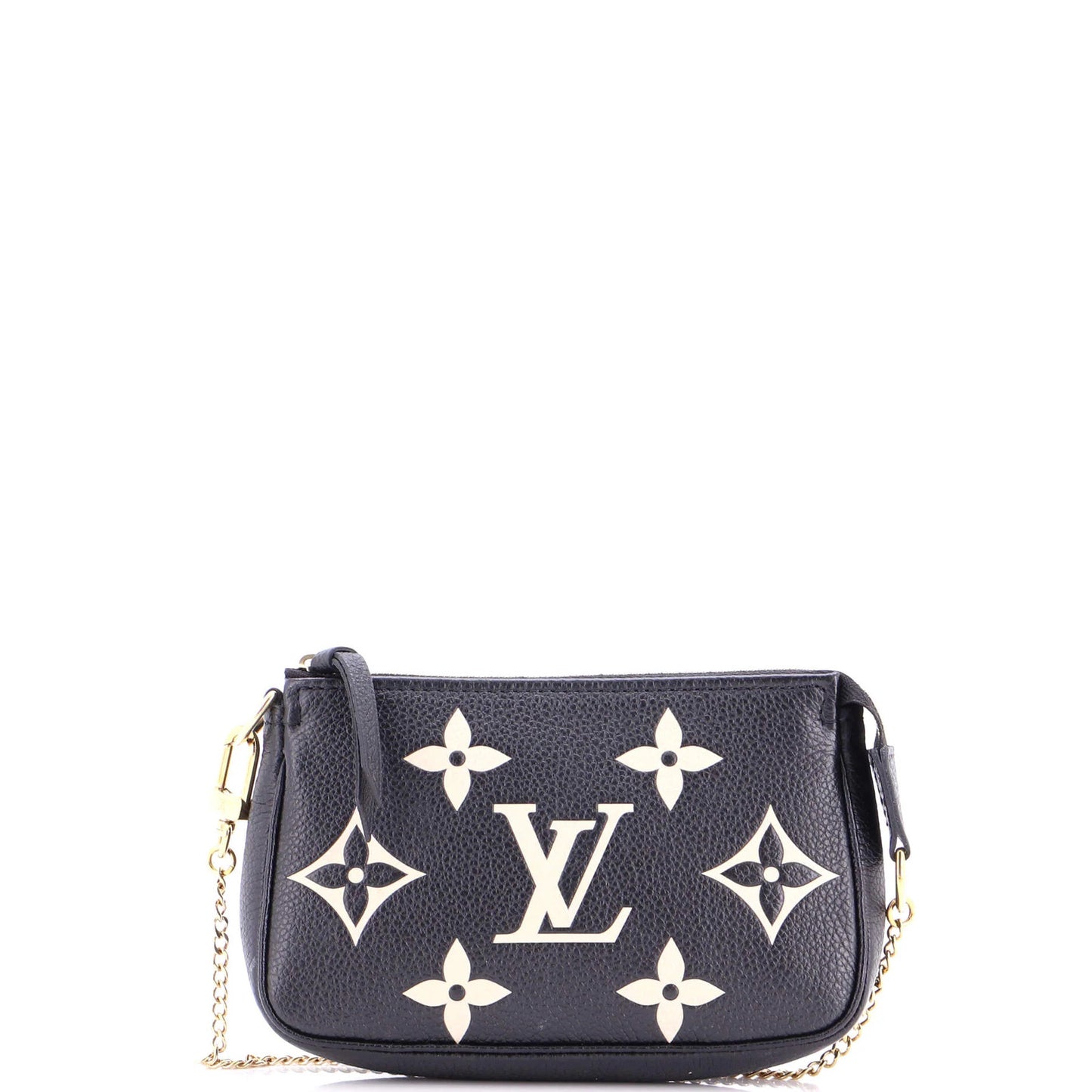 Louis Vuitton Pochette Accessoires Bicolor Monogram Empreinte Giant Mini