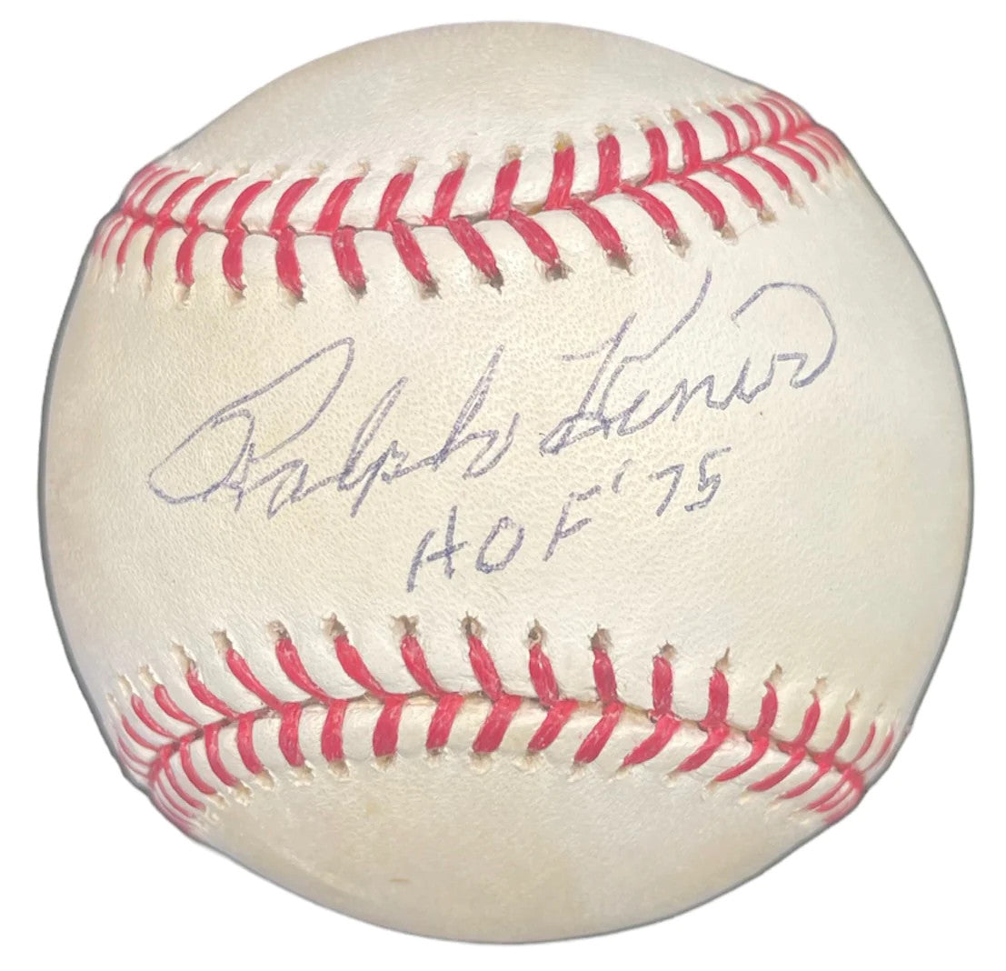 Ralph Kiner Autographed Major League Baseball (Jsa)