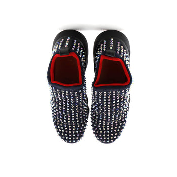 Christian Louboutin Men'S Spike Sock Sneakers Spiked Neoprene