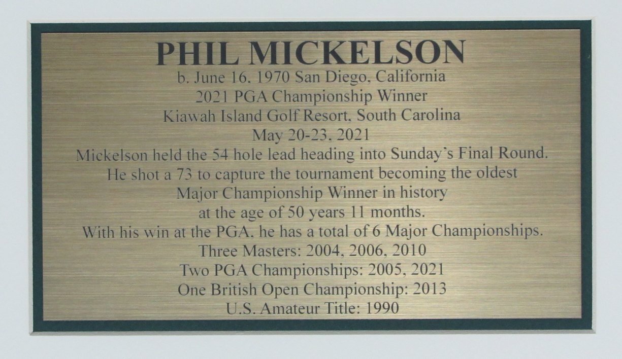 Phil Mickelson 2021 Pga Champion Photo Collage