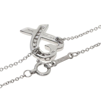 Tiffany&Co. Loving Heart Diamond Necklace K18