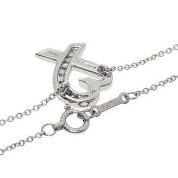Tiffany&Co. Loving Heart Diamond Necklace K18