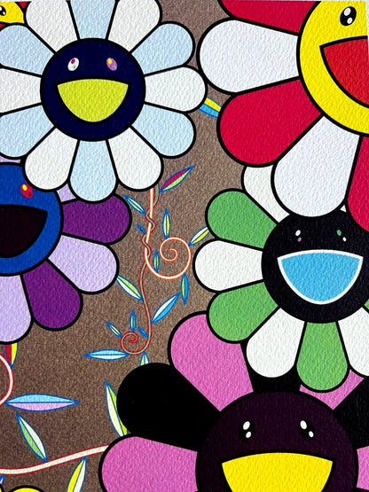 Takashi Murakami Lithograph Mori Art Coa Numbered