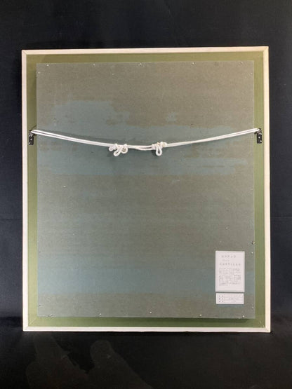 Juan Castilla Lady in Red Hat Original Mixed Media Painting | Modern Spanish