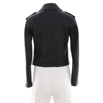 Christian Dior Women'S 30 Montaigne Biker Jacket Leather