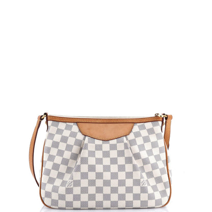 Louis Vuitton Siracusa Handbag Damier Pm