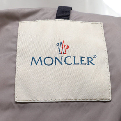 Moncler Women'S Collarless Zip Puffer Jacket Fur With Quilted Polyamide