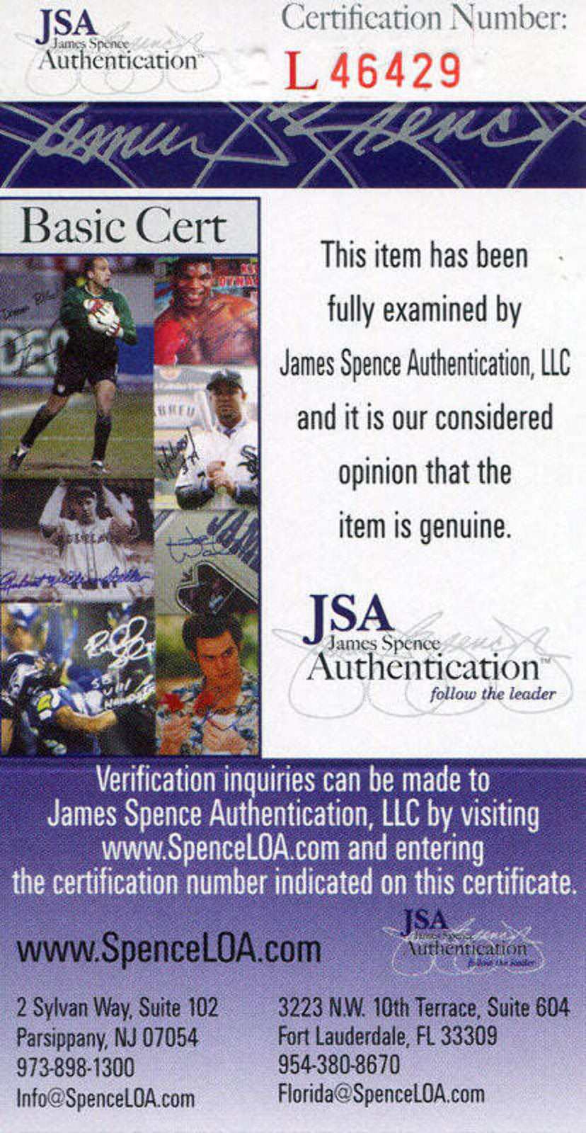 Jerry Rice Autographed 8X10 Photo (Jsa)