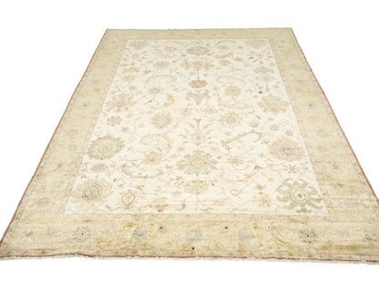 Oriental Floral Carpet Rug Turkish Style Oversized 126X17 Handmade