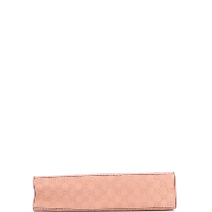 Gucci Emily Chain Flap Shoulder Bag Guccissima Leather Large