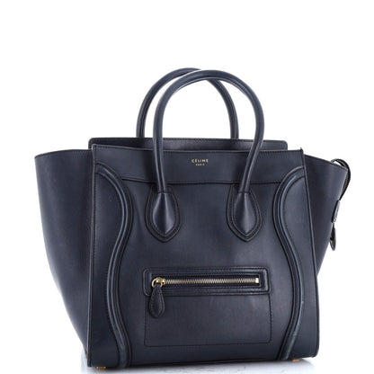 Celine Luggage Bag Smooth Leather Mini