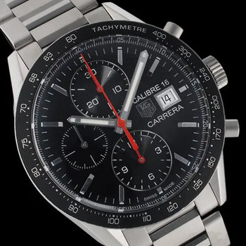 Tag Heuer Carrera Caliber 16 Chronograph Cv201Ak.Ba0727 With G-Card