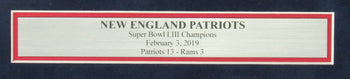 New England Patriots Super Bowl Liii Champs
