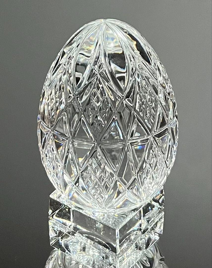Baccarat Magnum Size Royal Egg 925g Old