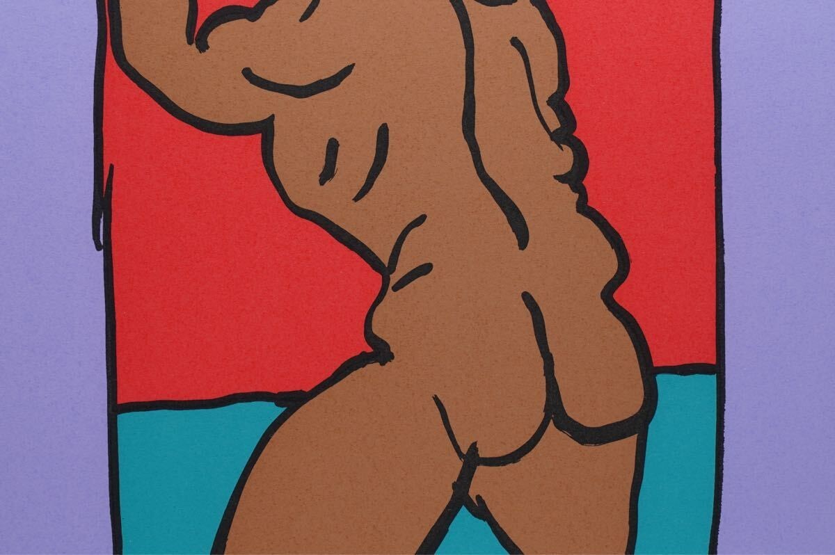 Ken Done Man Figure Signed Original Silkscreen Pop Art Limited Edition 190/200