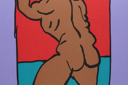 Ken Done Man Figure Signed Original Silkscreen Pop Art Limited Edition 190/200