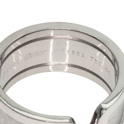 Cartier   Ring C2 Ring Lm # 57 K18 White Gold