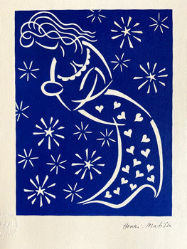 Henri Matisse Lithograph Coa Signed Op Numbered In Pencil 175 Stamp