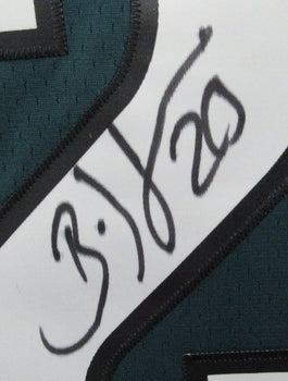 Brian Dawkins Signed Eagles Mitchell & Ness Green