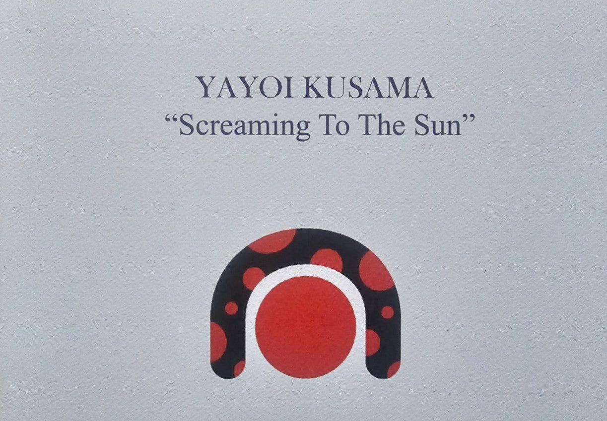 Yayoi Kusama Lithograph Coa Numbered Limited -Mori Art Museum