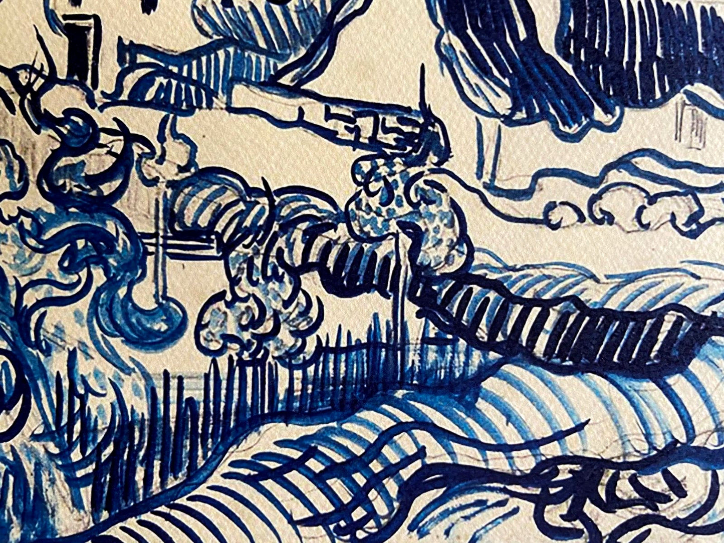 Vincent Van Gogh Museum Lithograph Coa Signed Op