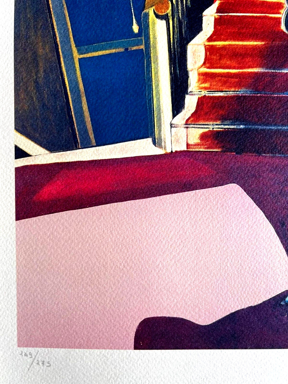 Francis Bacon Lithograph Coa Signed In Pen Numbered In Pencil Rare