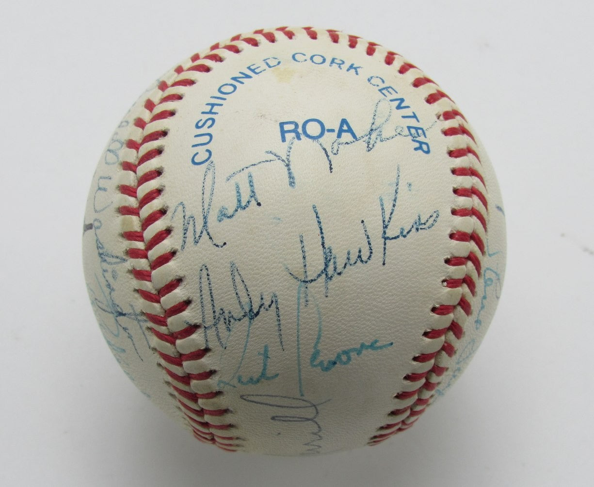 1990 New York Yankees Team-Signed/ Auto by (14) OAL Baseball Mattingly 196299