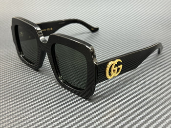 Gucci Gg1547S 001 Black Grey Medium 50 Mm Women'S