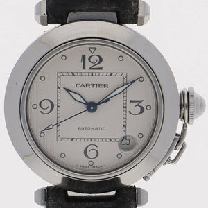 Cartier W3106199 Pasha C Silver Dial Watch Men