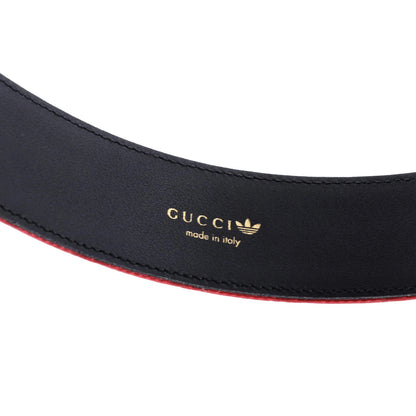 Gucci X Adidas Gg Marmont Belt Gg Coated Canvas And Leather