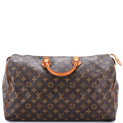 Louis Vuitton Speedy Handbag Monogram Canvas 40