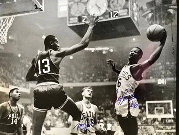 Bill Russell & Tom Heinsohn Autographed 16X20