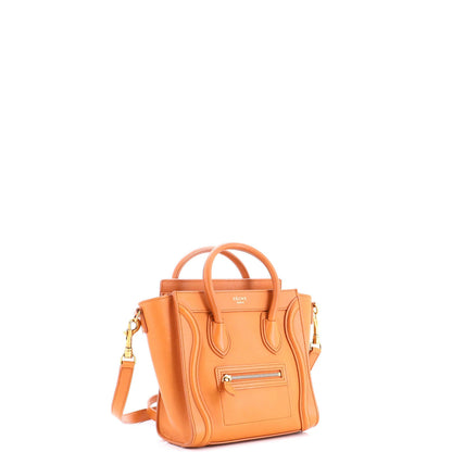 Celine Luggage Bag Smooth Leather Nano