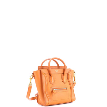 Celine Luggage Bag Smooth Leather Nano