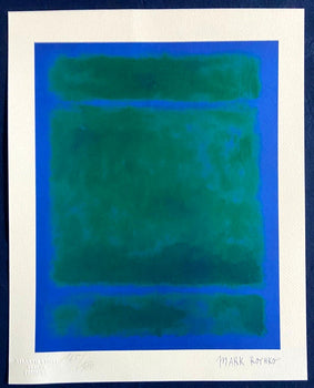 Mark Rothko Lithograph Handmade